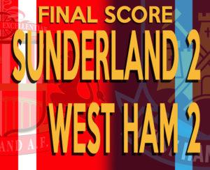 Sixer’s Sevens: SAFC 2-2 West Ham. Welcome fight too little, too late Sixer’s Sevens: SAFC 2-2 West Ham. Welcome fight too little, too late