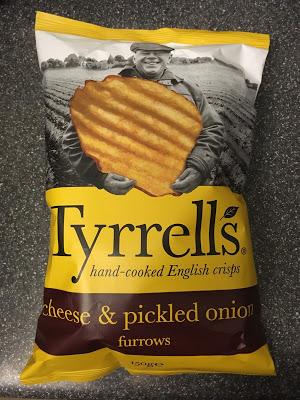 Today's Review: Tyrrell's Cheese & Pickled Onion Furrows