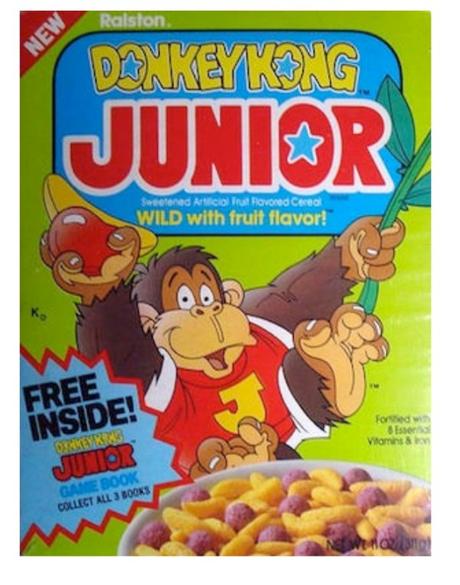 Donkey Kong Jr Cereal