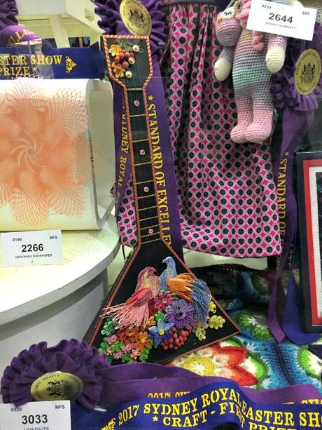 Quilled Balalaika at Sydney Royal Easter Show 2017 Quilled Balalaika at Sydney Royal Easter Show 2017