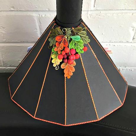 Quilled Balalaika - Back Detail Quilled Balalaika - Back Detail