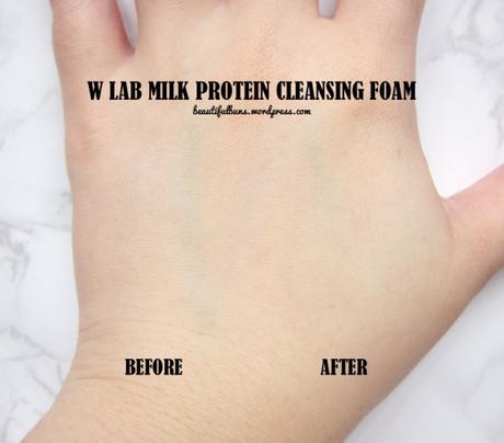 Review: W Lab Milk Protein Cleansing Foam