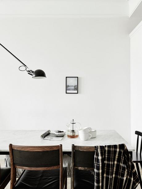 The poetry of monastic dining rooms Minimalistic understated dining room | Jonas Berg
