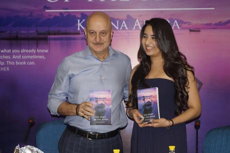 “The Spirit of the River” book launched by Anupam Kher, Read it to Fight with depression!!