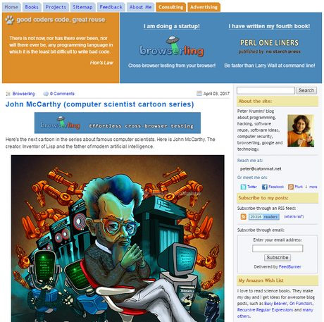 The Best Python Programming Blog: Catonmat.net Review The Best Python Programming Blog: Catonmat.net Review