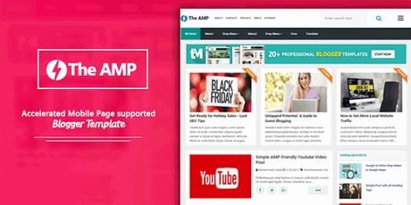 10+ Best Free AMP Blogger Templates To Skyrocket Your Blog Speed!