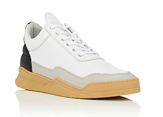 Color-Blocked, Color-Rocked:   Filling Pieces BNY Sole Series Leather Low-Top Sneakers