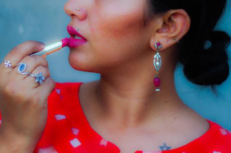 C.A.L. Lipstick in 03 Kareena - Dusty, Matte Pink Shade C.A.L. Lipstick in 03 Kareena - Dusty, Matte Pink Shade