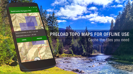 BackCountry Navigator TOPO GPS v6.5.1 APK BackCountry Navigator TOPO GPS- screenshot