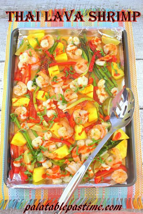 Thai Lava Shrimp #FishFridayFoodies Thai Lava Shrimp