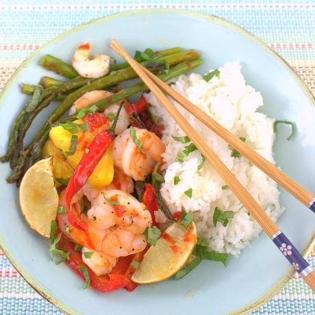Thai Lava Shrimp #FishFridayFoodies Thai Lava Shrimp