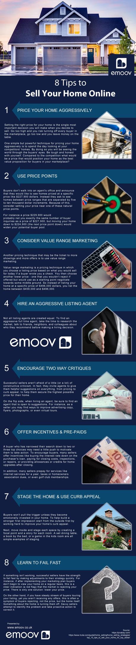 8 Tips to Sell Your Home Online