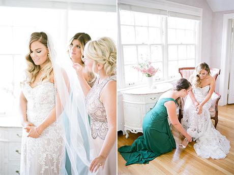 Beautiful green and white wedding in Chicago
