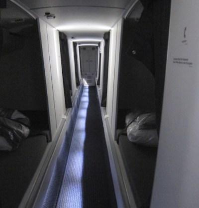 Where do pilots sleep during long haul flights?