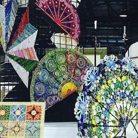 Paper Fans at Sydney Royal Easter Show 2017 Paper Fans at Sydney Royal Easter Show 2017
