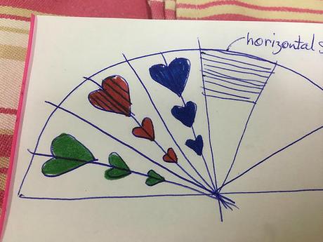 Paper Fan Diagram Paper Fan Diagram