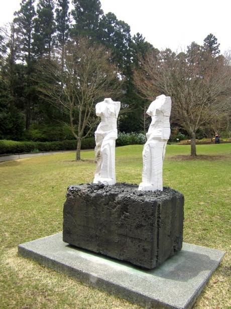 Jim Dine Sculpture At Hakone Open-Air Museum In Japan