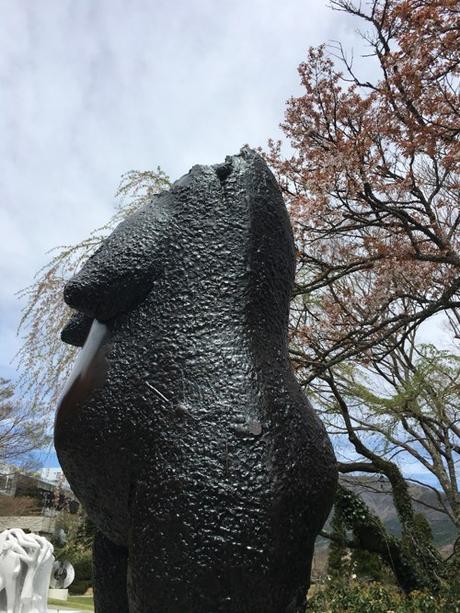 Pregnant Woman Sculpture At Hakone Open-Air Museum In Japan