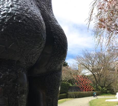 Nude Sculpture At Hakone Open-Air Museum In Japan