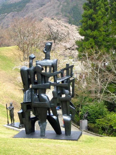Mid-Century Modern Sculpture At Hakone Open-Air Museum In Japan