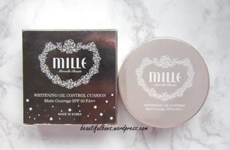 Review: Mille Beaute Whitening Oil Control Cushion Matte Coverage
