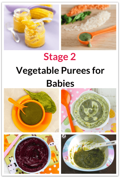 20 Quick and Easy Vegetable Purees for Babies Purees are among the first foods given to babies. Use this chance to introduce your baby to a variety of veggies with these vegetable purees for babies.