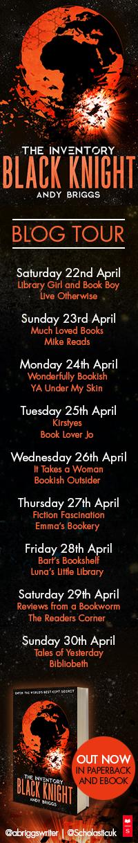 Blog Tour – Black Knight (The Inventory #3) – Andy Briggs