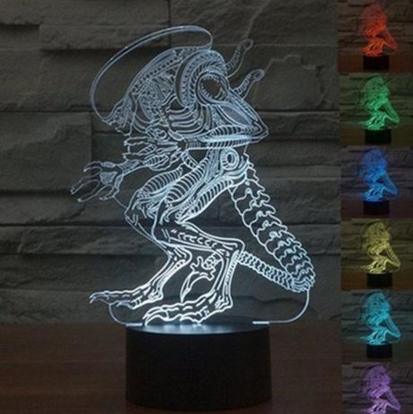Ten Gift Ideas Every Fan of the Alien Films Should Own 3D Touch Alien LED Light