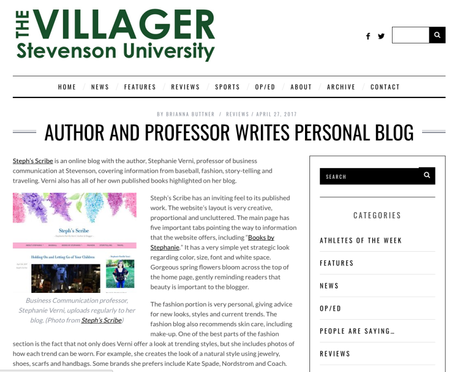 A Review of My Blog by The Villager