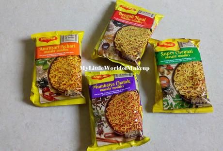 Maggi Masalas of India Limited Edition Noodles, 2017 - 4 Flavours (New launch)