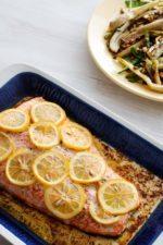 Baked Salmon with Lemon and Butter