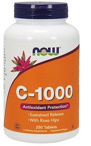 NOW Foods Vitamin C-1000 Sustained Release with Rose Hips
