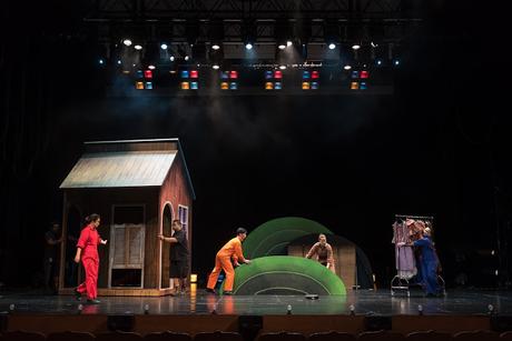 Our love for children's theatre {Review of I Theatre's Poultry Tales}