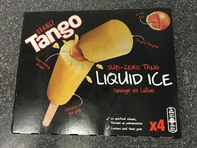 Today's Review: Tango Liquid Ice Lollies
