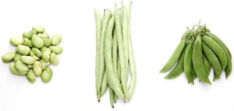 3 bunches of green beans