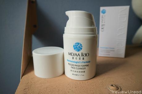MD/AA Jiao’s Pulsed Mask Foaming Face Cleanser Review
