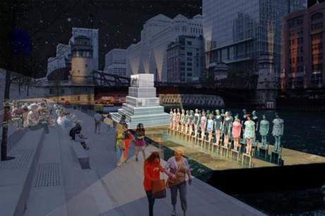 Chicago River Float Will Show Movies and Concerts on the River chicago river float