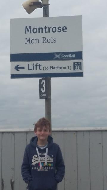 A Day Trip to Montrose Scotland with Grandson ...