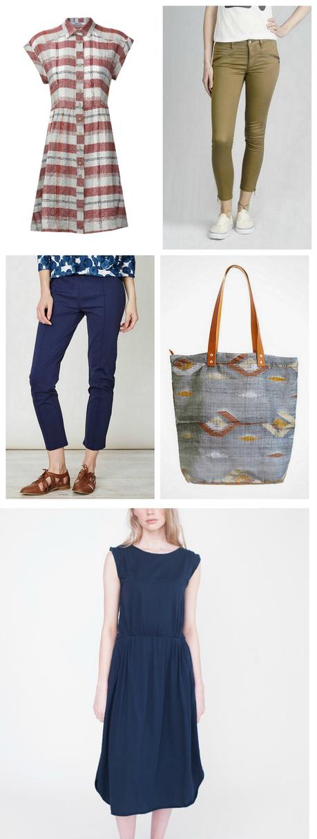 Some summer ethical clothing inspiration from Moral Fibres ethical clothing lookbook