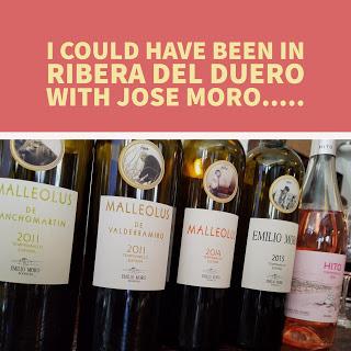 I Could Have Been In Ribera del Duero with Jose Moro.....