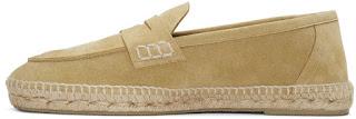 Sun-Tanned:  Loewe Suede Espadrille Loafers