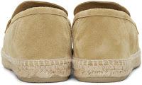Sun-Tanned:  Loewe Suede Espadrille Loafers