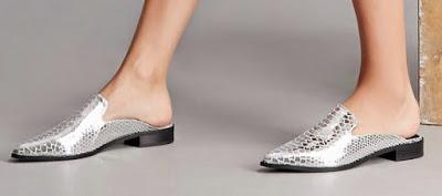 Shoe of the Day | Shellys London Metallic Mules