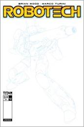 Robotech #1 Cover F - Sketch Variant