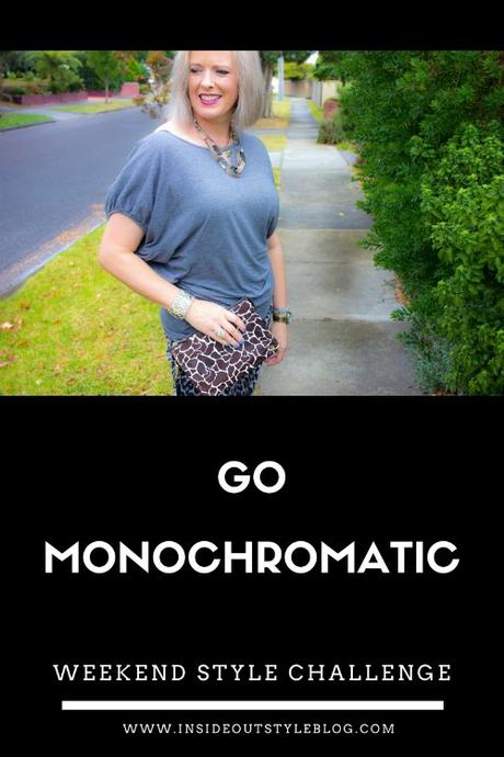 Go Monochromatic – Weekend Style Challenge