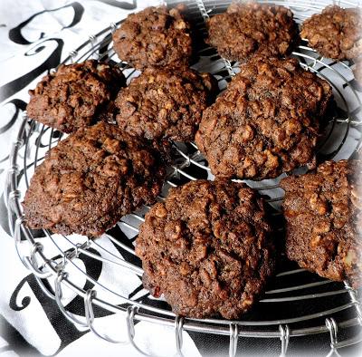 Double Chocolate Muesli Cookies