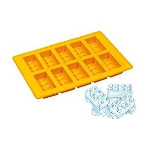 Image: Lego Ice Bricks Tray - 100% food grade silicone - oven safe - freezer safe