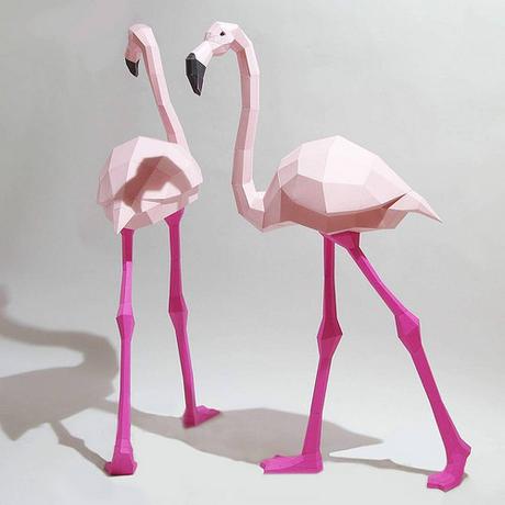 Paperwolf Flamingos Paperwolf Flamingos