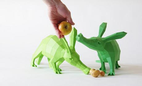 Paperwolf Aardvarks - Erwin and Annabell Paperwolf Aardvarks - Erwin and Annabell