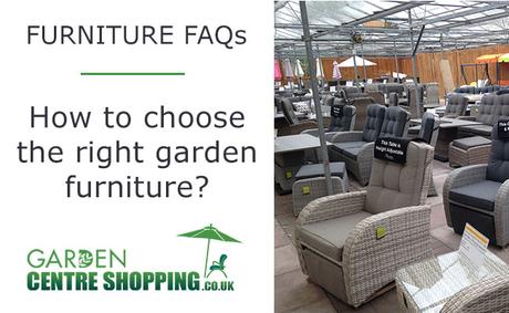How to choose the right garden furniture?